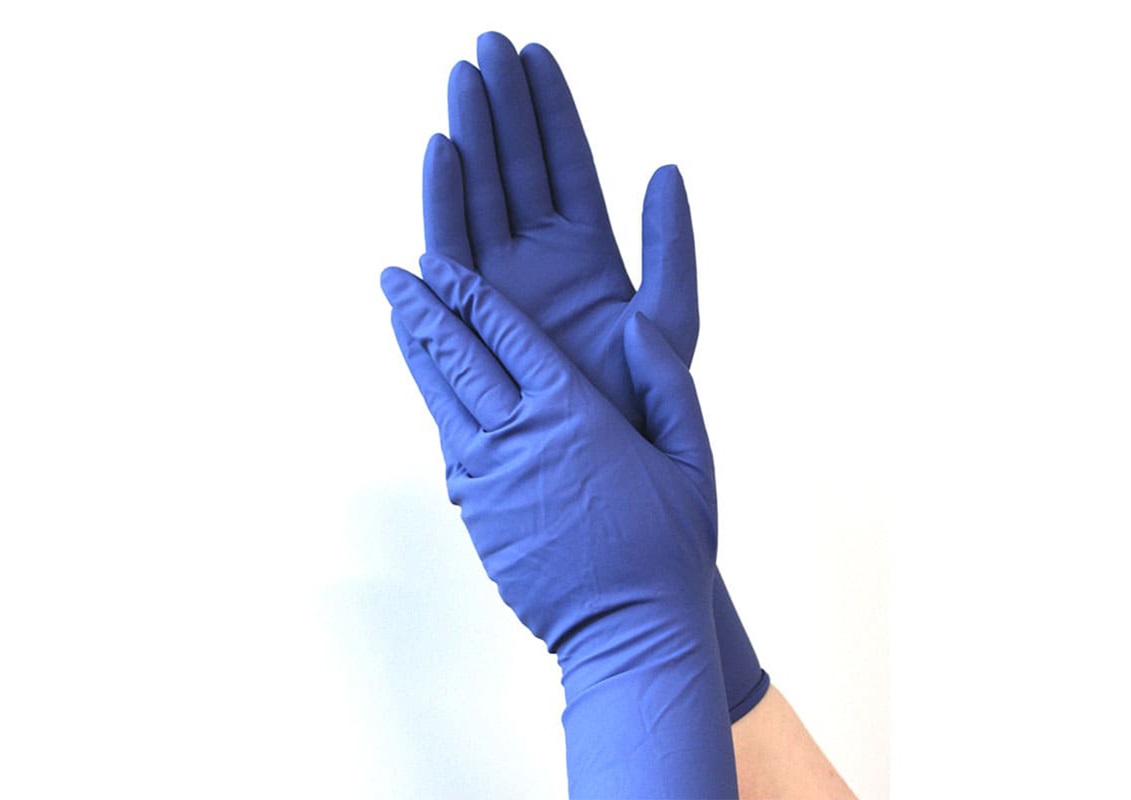 Рукавички хірургічні поліізопренові MEDICARE, стерильні, без пудри, внутрішня поверхня вкрита полімерами, текстуровані, розмір 7,5